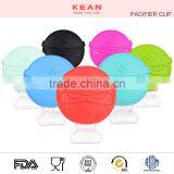 Multi-color Silicone Baby Pacifier Clamp thumbnail-1