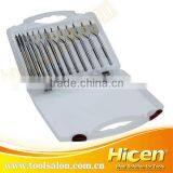 13pcs Flat Wood Boring Drill Bit Set thumbnail-1