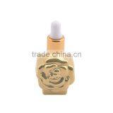 MUB 14ml Rose Shape Perfume Bottle; Easy Taking Glass Dropper Bottle;UV Gel Polish Bottle thumbnail-3