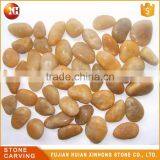 Wholesale Black Decoration Marble Pebble For Garden thumbnail-4