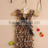 High Quality Satin Dressy Baby Girls Rompers thumbnail-1