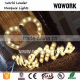 Birthday Party Decorations Wedding Decorative Marquee Light Letter Bulb Sign thumbnail-6