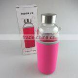 Wholesale Glass Sport Watter Bottle With Knitted Jacket in Stock thumbnail-5