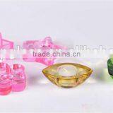 Replacement Glass Candle Holder With Spray thumbnail-1