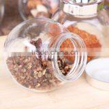 6oz Eco-friendly Cheap Clear Glass Spice Jar With Screw Top Lid thumbnail-5