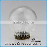 2017 Mini Glass Dome Globe Terrarium Ring With Copper thumbnail-6