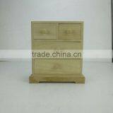 Mini Furniture 4 Draw Factory Manufacture Wooden Makeup Storage Box,storage Cabinet thumbnail-1