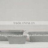 AYL Galvanized Zinc Vase,Galvanized Zinc Watering Can , Zinc Pot Planter, Zinc Planter for Gardening and Household thumbnail-1