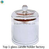 Best Selling Safe Package Glass Cloche Candle thumbnail-1