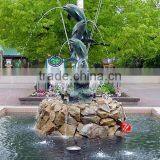 Hot Sale Dolphin Statues Copper Fountain for Wholesale thumbnail-1