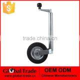 42mm Heavy Duty Telescopic Trailer Jockey Wheel With Clamp Fully Assembled Tyre..A1705. thumbnail-1