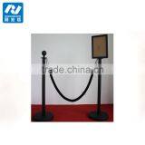 Yellow and Black Interphase Plastic Traffic Barrier Post and Pole thumbnail-5