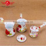 Eco-friendly Full Decal Enamel Coffee Jug / Coffee Pot thumbnail-2