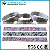Hot Sale Steel Piece Silicone ID Bracelet thumbnail-1