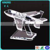 2015 Hot Sale Crystal Glass Airplane Model Award for Souvenir thumbnail-6
