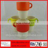 Red and White Ceramic 11oz Mugs thumbnail-1