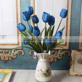 Wholesale Artificial Plant New Dsign 3 Heads Silk Tulip Flower thumbnail-3