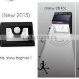 2017 New Wholesale Products 8led Solar Motion Sensor Mini Black Light Led Wall Lamp Garden Security Light Used Parking Lot Light thumbnail-4