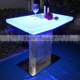 Led Plastic Children Chair/colorful Led Bar Table/aluminium Stand Led Table thumbnail-3