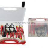 LB-373 11pcs Insulated Household Hand Tools Set in Clear Plastic Case