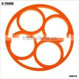 16009 Heart Shape Silicone High Temperature Heat Insulation Mat Kitchenwares Silicone Mat Flexible Silicone Heating Mat thumbnail-6