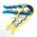 PP+TPR 4 in 1 Size Can Opener Bottle Opener Jar Opener Multifunction Gourd-shaped Can Opener Screw Cap thumbnail-2