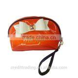 Trendy Women Candy Color Cosmetic Bag Fashion Bag