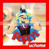 UCHOME Lovely Animal Cartoon Luggage Tag Different Shape Cute Luggage Tag thumbnail-1