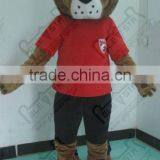 Brown Fur Lion Mascot Costumes thumbnail-1
