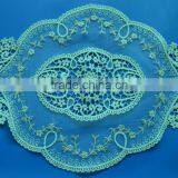 Modern New Design Table Cloth Embroidery Lace Fabric Design Christmas thumbnail-1