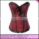 Wholesale New Design Fashion Corset Tops to Wear Out With Vara Bow Front thumbnail-1