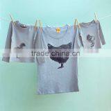 Wholesale New Arrival Baby Clothing 2017 Boutique Kids Cotton Stripe Mother and Daughter T Shirt thumbnail-4