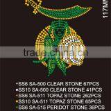 Custom Rhinestone/Acrylic /Gem Stone Glitter Hot Fix Rhinestone for Clothing thumbnail-2