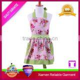 Cheap Bulk Wholesale Half Waist Heavy Waxed Canvas Apron thumbnail-1