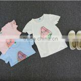 Wholesale Children T-shirt Sweet Color Cartoon Watermelon Printed T-shirt for Kids Round Neck Girls T-shirt thumbnail-2