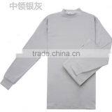 Customize Middle Collar 100%cotton Mens Ladies Thermal Underwear Clothes Set thumbnail-3