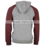 Long Sleeve Two Color Hoodies Pullover Hoodie thumbnail-2