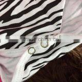 2015 New Zebra Baby Romper Tutu Romper Dress With Matching Headband and Leg Warmer thumbnail-3