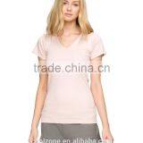 100% Organic Cotton Short Sleeves Custom T-shirt Wholesale Blank t Shirt thumbnail-2