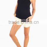 WHOLESALE MATERNITY CLOTHES CHINA CREAM MATERNITY SHORTS thumbnail-1