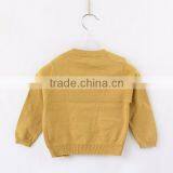 Single Breasted Irregular Boys Fashion Cardigan Sweater thumbnail-2