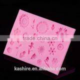 High Quantity Eco-friendly Safty Carnation Shape Silicone Chocolate Mould,soap Mold,diy Cake Mould thumbnail-2
