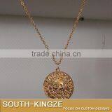 Gold Color Street Retail Jewelry Pendant thumbnail-4
