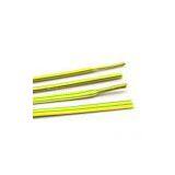 Yellow/Green Stripped Flexible Flame-retardant Single Wall Tubing W-1-HL(2X,3X) thumbnail-1