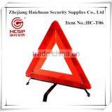Vehicle Reflective Triangle Warning Frame For Roadway Safety thumbnail-1