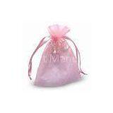 Jewelry Organza Drawstring Pouch Bags With Cute Ribbon 10*14cm thumbnail-1