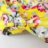 Off Shoulder Baby Girls Romper Kids Rose Flower Outfit Jumpsuit M7061301 thumbnail-5