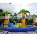 High Quality PVC Material Outdoor Sports Inflatable Water Pool thumbnail-1