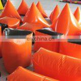 TOP Inflatable Qulity Orange Color Paint Ball Equipment,inflatable Paintball Bunkers for Sale thumbnail-4