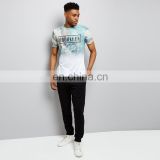 top selling casual summer beach oversized men printed t shirt